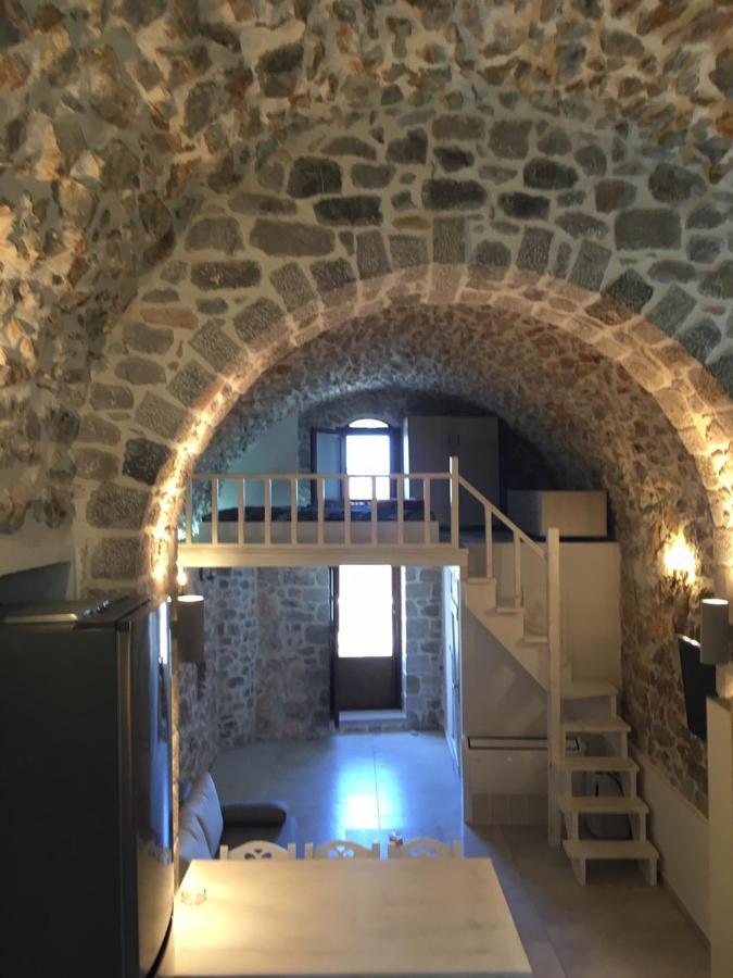 Elata Stone House Villa Exterior foto