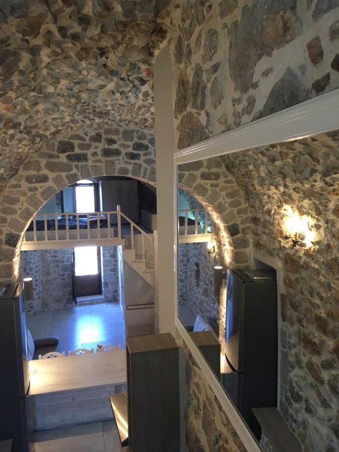 Elata Stone House Villa Exterior foto
